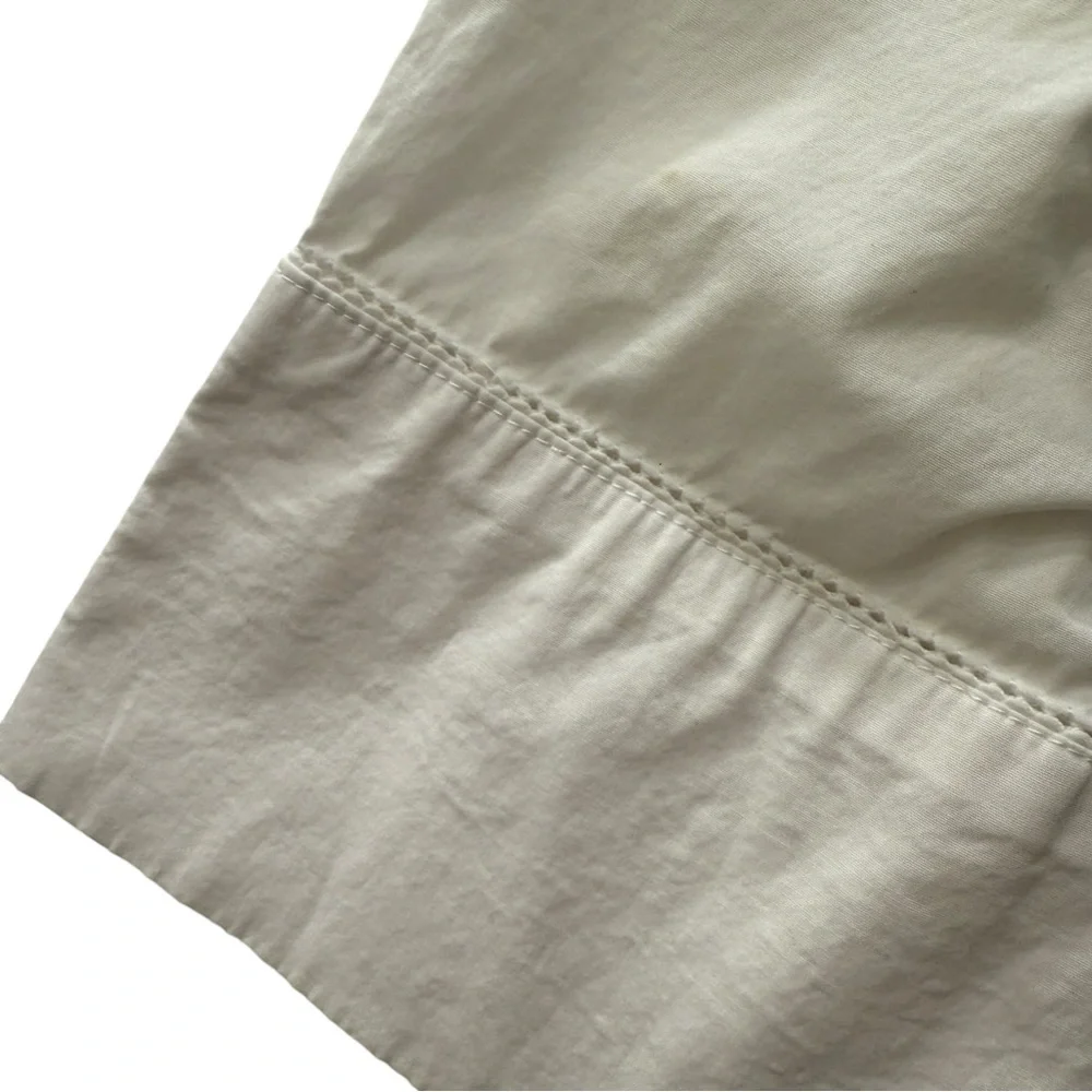 Tyler Boe White Crisp Cotton Collared Top